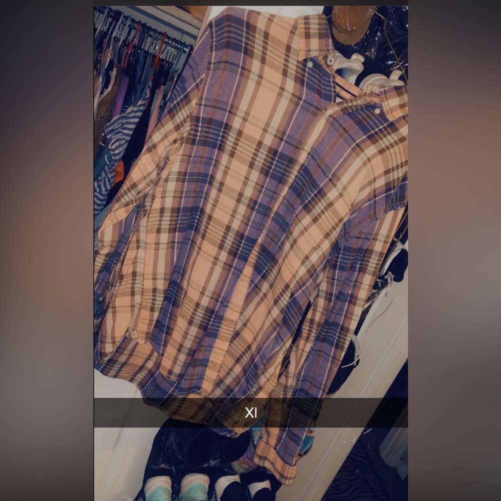 Size large Aeropostale plaid button up
